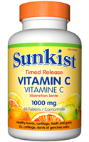 Vitamin C, Time Release, Easy Swallow, 1000 mg, 60 tablets