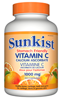 Vitamin C, Non-Acidic calcium Ascorbate, 1000 mg, 60 capsules