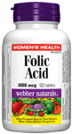 Folic Acid, 1 mg, 90 tablets