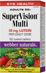 SuperVision Multi, with 10 mg Lutein, 60 coated tablets