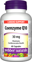 Coenzyme Q10, 30 mg, 60 capsules