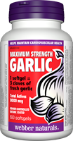 Garlic, Maximum Strength, 500 mg, 60 softgels