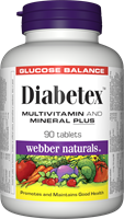 Diabetex, Multivitamin & Mineral Plus, 90 tablets