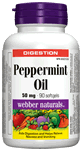 Peppermint Oil, 50 mg, 90 softgels