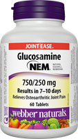 Glucosamine with NEM, 750/250 mg, 60 tablets