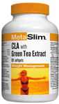 MetaSlim CLA with Green Tea Extract, 567/180 mg, 90 softgels