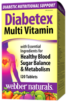 Diabetex Multi Vitamin, with Essential Ingredients, 120 tablets