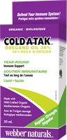 COLD-A-TAK Oregano Oil, 36% Carvacrol, 50 ml liquid