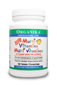 Multi Vitamins - Organikidz Chewable, 60 tabs/120 tabs