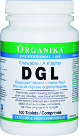 DGL (Deglycyrrhizinated licorice), 760 mg, 50 tablets/100 tablets