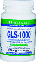 GLS-1000 Glucosamine Sulfate Complex, 1000 mg, 120 caps/300 caps