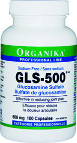 GLS-500 Glucosamine Sulfate Complex, 500 mg, 120 caps/300 caps/500 caps