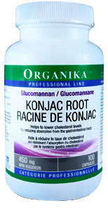 Konjac Root Glucomannan, 450 mg, 120 vcaps