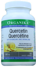 Quercetin with Bromelain, 500 mg, 60 caplets/120 caplets